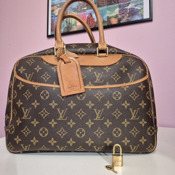 Louis Vuitton Monogram Deaville Bowling Business Handbag - Picture 1 of 16